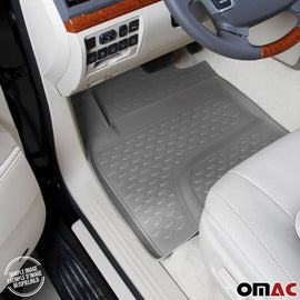 OMAC 2010-2018 Dodge RAM Trucks Crew Cab All Weather Molded 3D Classic Floor Mats Liner OMAC 
