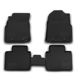 OMAC 2012-2015 Toyota Tacoma Access Cab All Weather3D Molded Classic Floor Mats Liner OMAC 