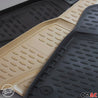 OMAC 2014-2019 Chevrolet Silverado 1500 / 2500HD All Weather Molded 3D Classic Floor Mats Liner