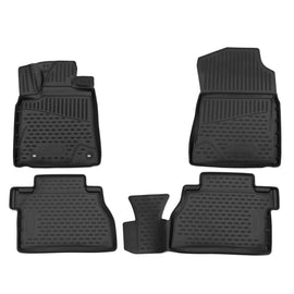 OMAC 2014-2021 Toyota Tundra Double Cab All Weather 3D Molded Classic Floor Mats Liner OMAC 