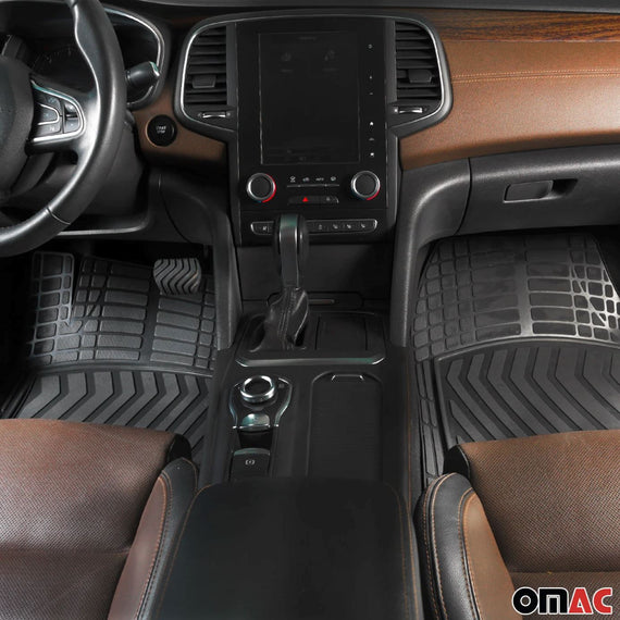 OMAC 2015-2021 Ford F-150 SuperCrew All Weather Floor Mats Liner