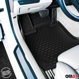 OMAC 2015-2022 GMC Canyon Crew Cab All Weather 3D Molded Floor Mats Liner OMAC 