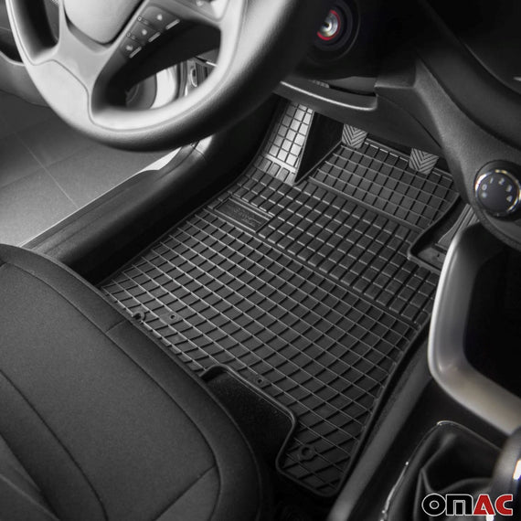 OMAC 2015-2023 Ford Ranger All Weather Custom Floor Mats 3D Rubber Floor Mats Liner