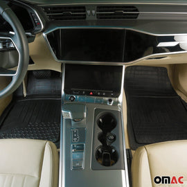OMAC 2016-2023 Toyota Tacoma TPE 3D Molded 5cs. Floor Mats Liner OMAC 