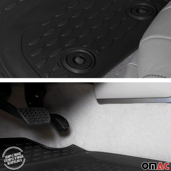 OMAC 2018-2019 Toyota Tacoma All Weather 3D molded Classic Floor Mats Liner
