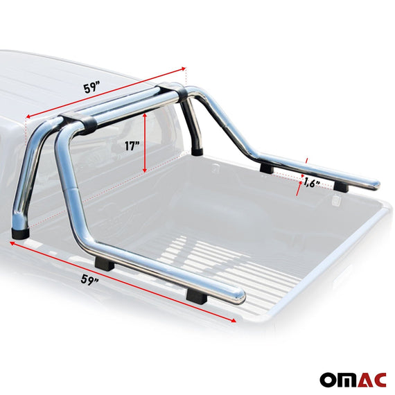 OMAC Ford Ranger 2011-2023 Crew Cab Sports bar Chase Rack