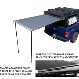 camping tent 5ft pullout awning by overland vehicle system
