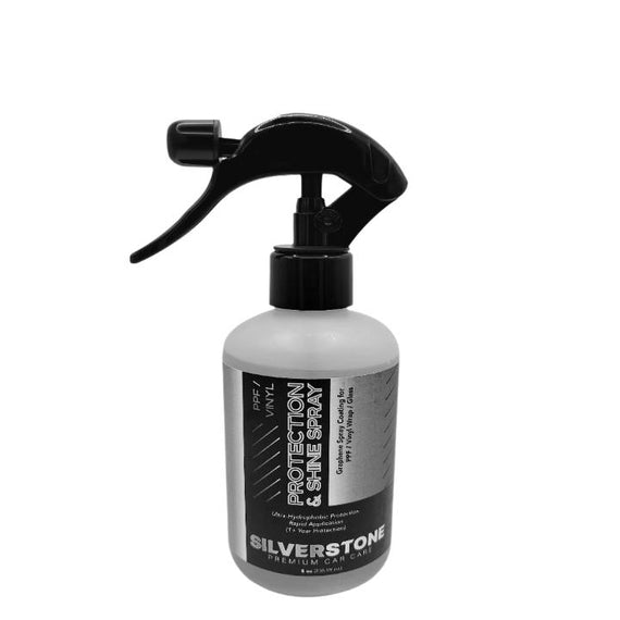 SILVERSTONE Premium Car Care PPF & Vinyl Wrap 365-Days Protection And Shine Spray Coating 8oz.