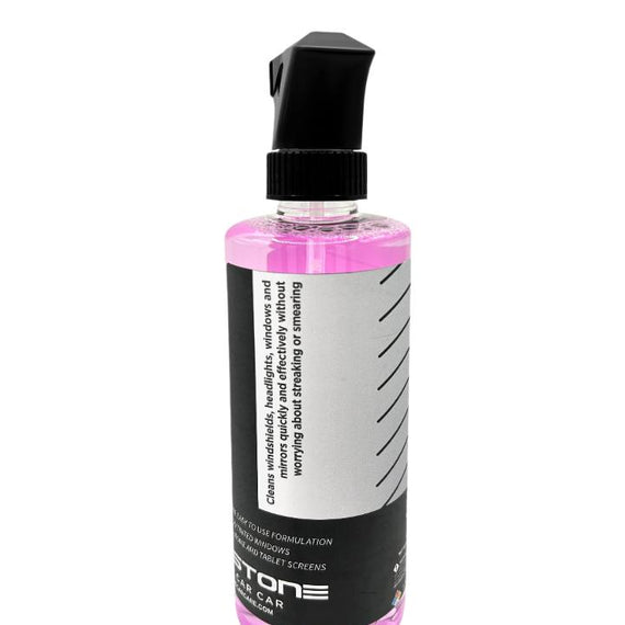 SILVERSTONE Premium Car Care Streak-Free & Smearing Free Glass Cleaner Spray 16oz.