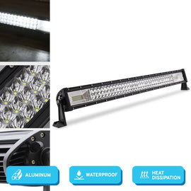 Syneticusa 32" Triple Row 6000K Straight LED Light Bar - Universal SyneticUSA 