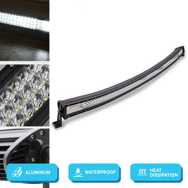 Syneticusa 52" Triple Row 6000K Curved LED Light Bar - Universal SyneticUSA 