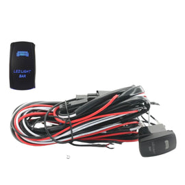 Syneticusa 9.5ft 40A 120W LED Light Bar Switch & Relay Wiring Harness SyneticUSA 