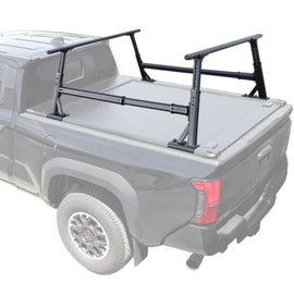 Syneticusa R1L Aluminum Adjustable Heavy-Duty Truck Bed Ladder Rack (Fits 6' to 8' Truck Bed Length Only) Truck2go 6ft - 8ft Truck Bed No Add-on (+$0.00) 