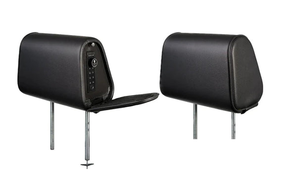 The Vulcan Headrest Safe In-Vehicle Lockable Storage (Driver Side and Companion Bundles )