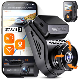 4G Dash Cam  S1 PRO Dash Cam voice controlled Car security camera from Truck2go