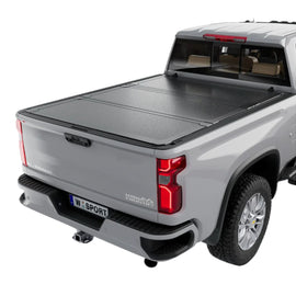 Worksport 2007-2018 Chevrolet Silverado / GMC Sierra 1500 AL3 PRO Quick Latch Aluminum Trifold Hard Tonneau Cover Tonneau Covers Worksport 