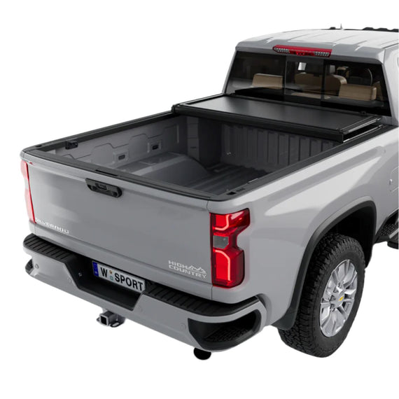 Worksport 2007-2018 Chevrolet Silverado / GMC Sierra 1500 AL3 PRO Quick Latch Aluminum Trifold Hard Tonneau Cover