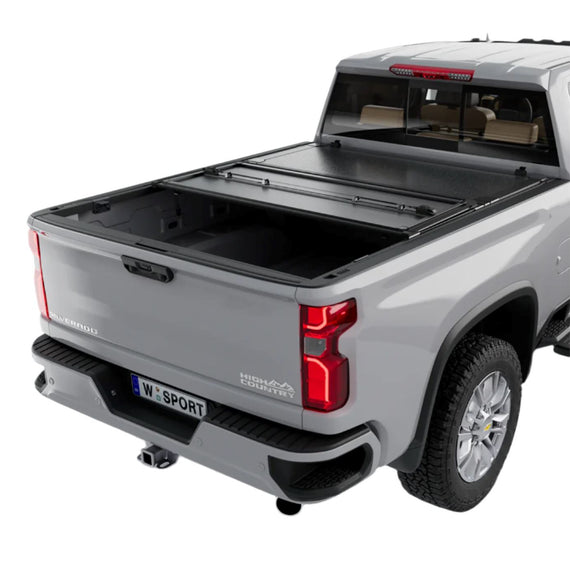 Worksport 2008-2019 Chevrolet Silverado / GMC Sierra 2500 3500 AL3 PRO Quick Latch Aluminum Trifold Hard Tonneau Cover