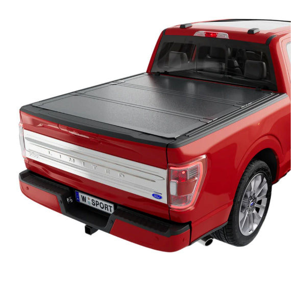 Worksport 2009-2014 Ford F-150 AL3 PRO Quick Latch Aluminum Trifold Hard Tonneau Cover