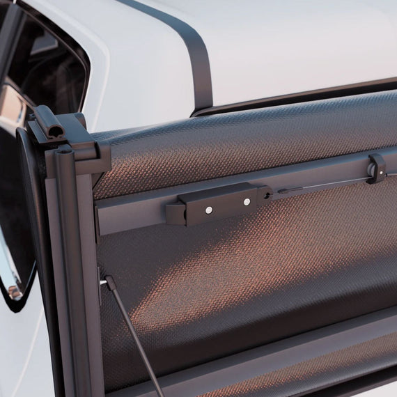 Worksport 2015-2020 Ford F-150 SC4 PRO Vinyl Full Bed Access Quick Latch Trifold Soft Tonneau Cover