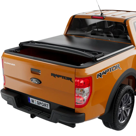 Worksport 2019-2023 Ford Ranger SC4 PRO Vinyl Full Bed Access Quick Latch Trifold Soft Tonneau Cover