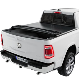 Worksport 2019-2024 Dodge RAM 1500 SC4 PRO Vinyl Full Bed Access Quick Latch Trifold Soft Tonneau Cover Tonneau Covers Worksport 