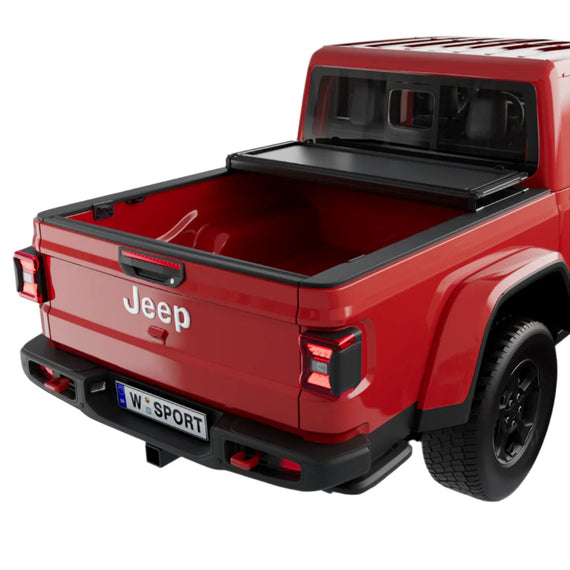 Worksport 2020-2025 JEEP Gladiator AL3 PRO Quick Latch Aluminum Trifold Hard Tonneau Cover