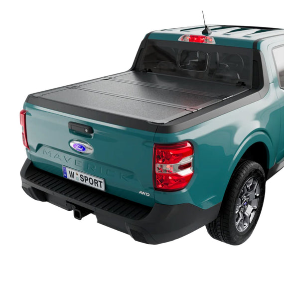 Worksport 2022-2024 Ford Maverick AL3 PRO Quick Latch Aluminum Trifold Hard Tonneau Cover