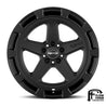 REIKA 15 Inch Teton R20 Satin Black Wheels / 15x7 / +15 / 5x100
