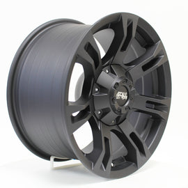 17 Inch off-road wheels Buckshot matte Black wheels Scale4x4 Wheels from truck2go