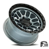 REIKA 17 Inch Rambler R35 Gloss Graphite w/ Black Ring Wheels / 17x9 / -12 / 5x127