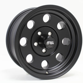 17 Inch off-road wheels Sahara matte Black wheels Scale4x4 Wheels from truck2go