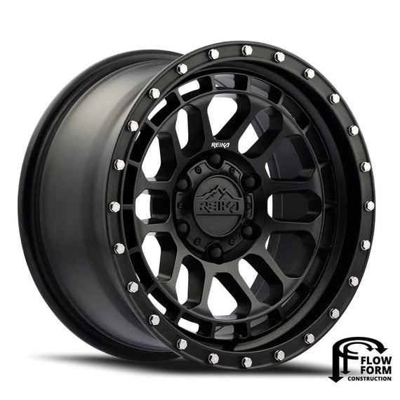 REIKA 17 Inch Rambler R35 Satin Black Wheels / 17x9 / -12 / 6x139.7