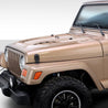 Duraflex 1997-2006 Jeep Wrangler Power Dome FRP Hood