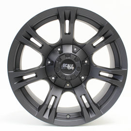 20 Inch off-road wheels Buckshot matte Black wheels Scale4x4 Wheels from truck2go