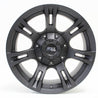 Scale4x4 20 Inch Buckshot Matte Black Wheels / 20x9 / +0 / 6x139.7