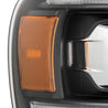 AlphaRex 2002-2005 Dodge Ram LUXX-Series LED Projector Headlights Black