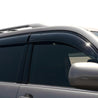 2003-2009 Lexus GX470 Taped-on Window Visors (Black Trim)