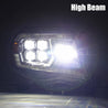 AlphaRex 2005-2011 Toyota Tacoma NOVA-Series LED Projector Headlights Alpha-Black