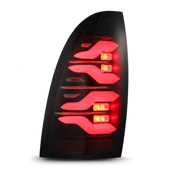 AlphaRex 2005-2015 Toyota Tacoma LUXX-Series LED Tail Lights Black