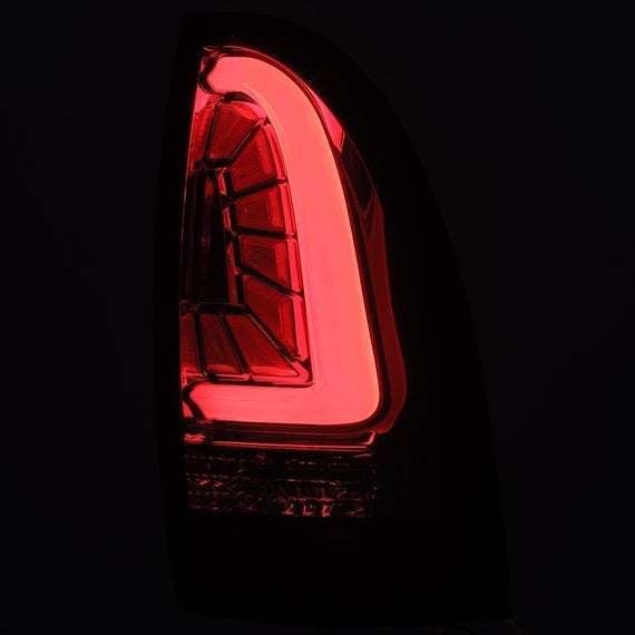 AlphaRex 2005-2015 Toyota Tacoma PRO-Series LED Tail Lights Jet Black