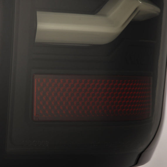 AlphaRex 2007-2008 Dodge Ram 1500 LUXX-Series LED Tail Lights Black