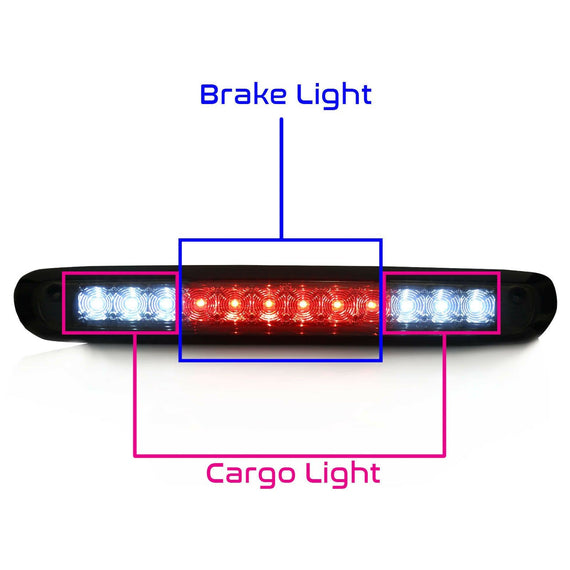 2007-2013 Chevrolet Silverado / GMC Sierra 3rd Brake Cargo LED Light (Black Lens)