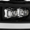 AlphaRex 2007-2013 Chevrolet Silverado NOVA-Series LED Projector Headlights Black