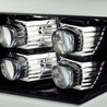 AlphaRex 2007-2013 GMC Sierra NOVA-Series LED Projector Headlights Jet Black