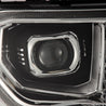 AlphaRex 2007-2013 Toyota Tundra LUXX-Series LED Projector Headlights Chrome (With Level Adjuster)