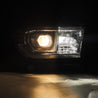 AlphaRex 2007-2013 Toyota Tundra LUXX-Series LED Projector Headlights Chrome (With Level Adjuster)