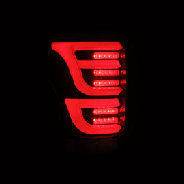 2007-2013 Toyota Tundra LUXX-Series LED Tail Lights Black-Red Headlights Assembly AlphaRex 