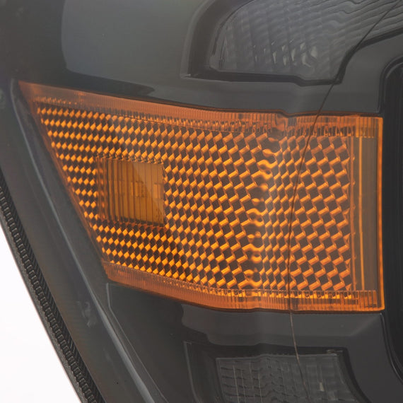AlphaRex 2007-2013 Toyota Tundra NOVA-Series LED Projector Headlights Alpha-Black (With Level Adjuster)