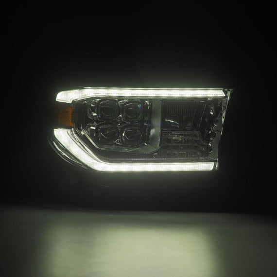 AlphaRex 2007-2013 Toyota Tundra NOVA-Series LED Projector Headlights Chrome (With Level Adjuster)